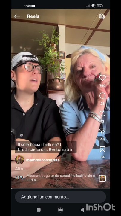 Mamma Rossana story con la figlia bea