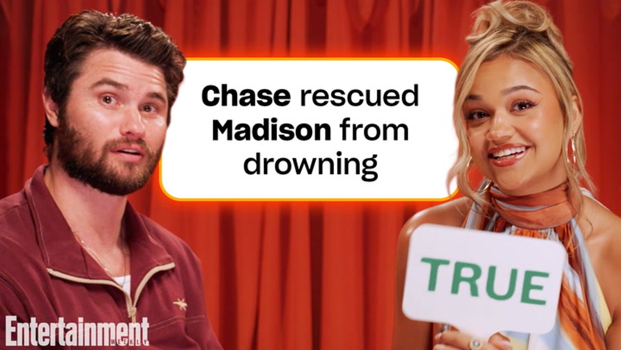 Outer Banks’s Chase Stokes & Madison Bailey Lie...