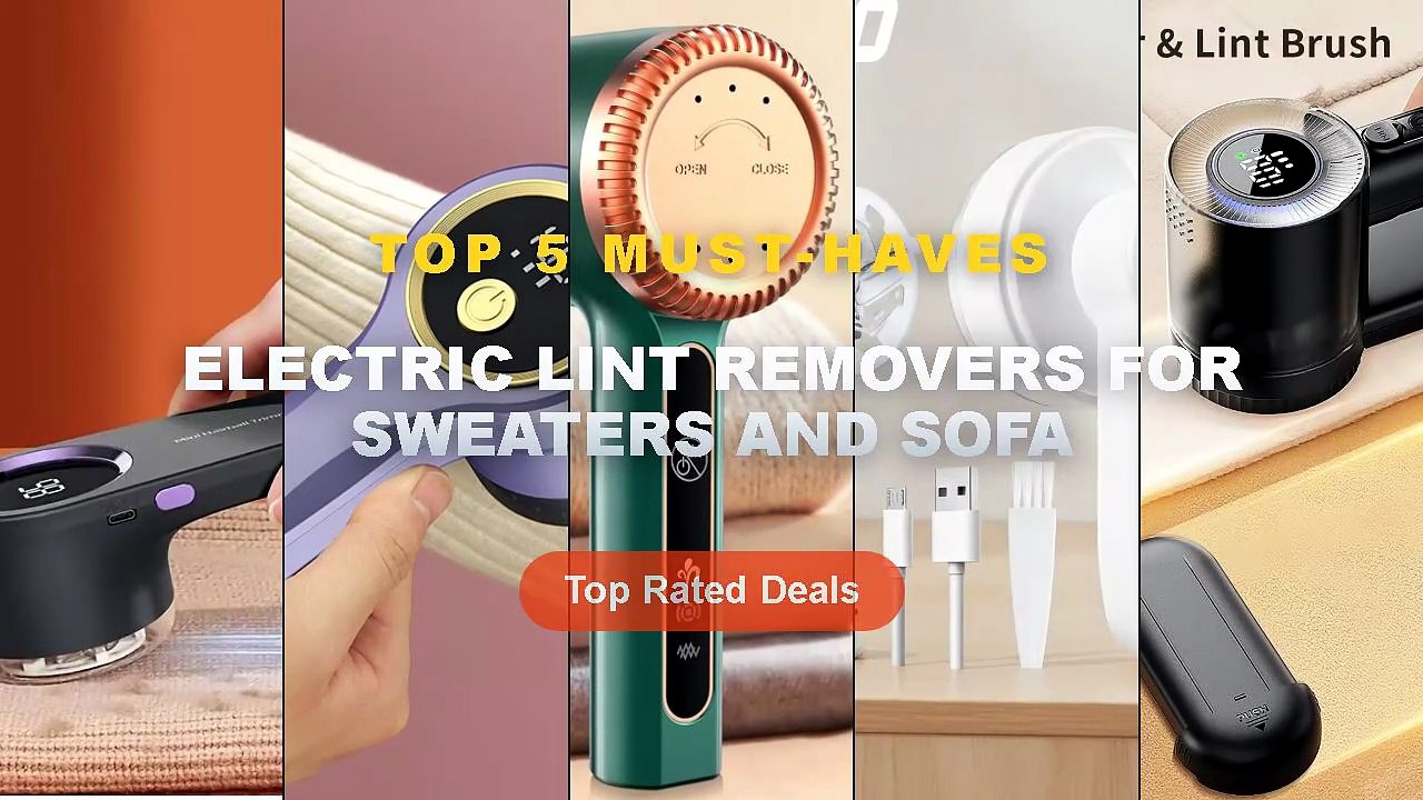 Amazing Electric Lint Removers For Sweaters And Sofa You Need To See - Rechargeable Fabric Shaver Electric Lint Remover ...