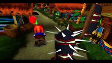 Crash Bandicot 1 - #24 Whole Hog Walkthrough (No Damage + Gems)  [PS1] [PlayStation]