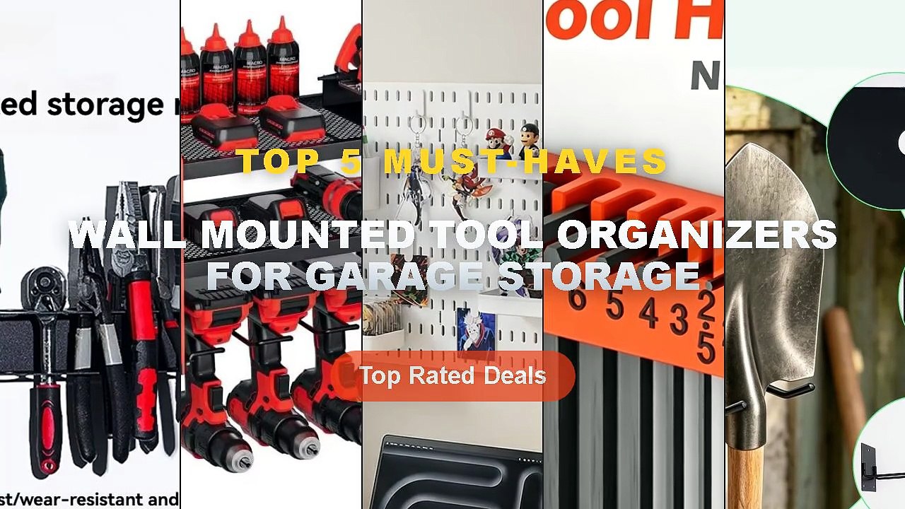 Why Everyone Is Buying Wall Mounted Tool Organi...