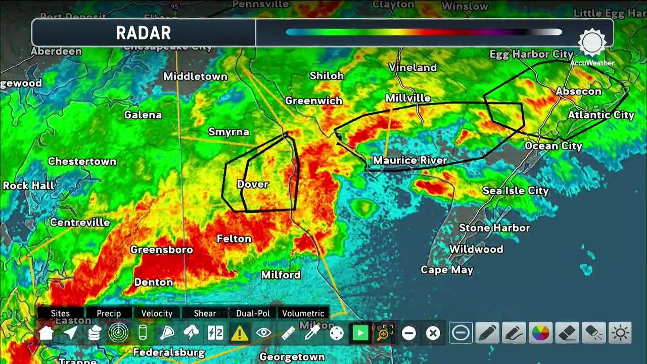 Tornadoes reported amid severe storms on Thursd...