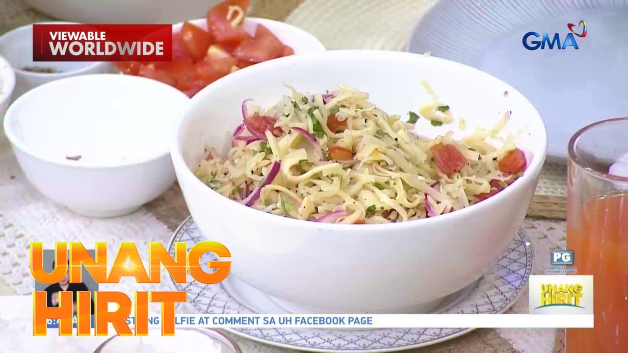 Ensaladang labong ala Susan Enriquez! | Unang H...