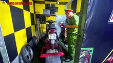 Clip CA phát hiện nơi độ chế xe mô tô