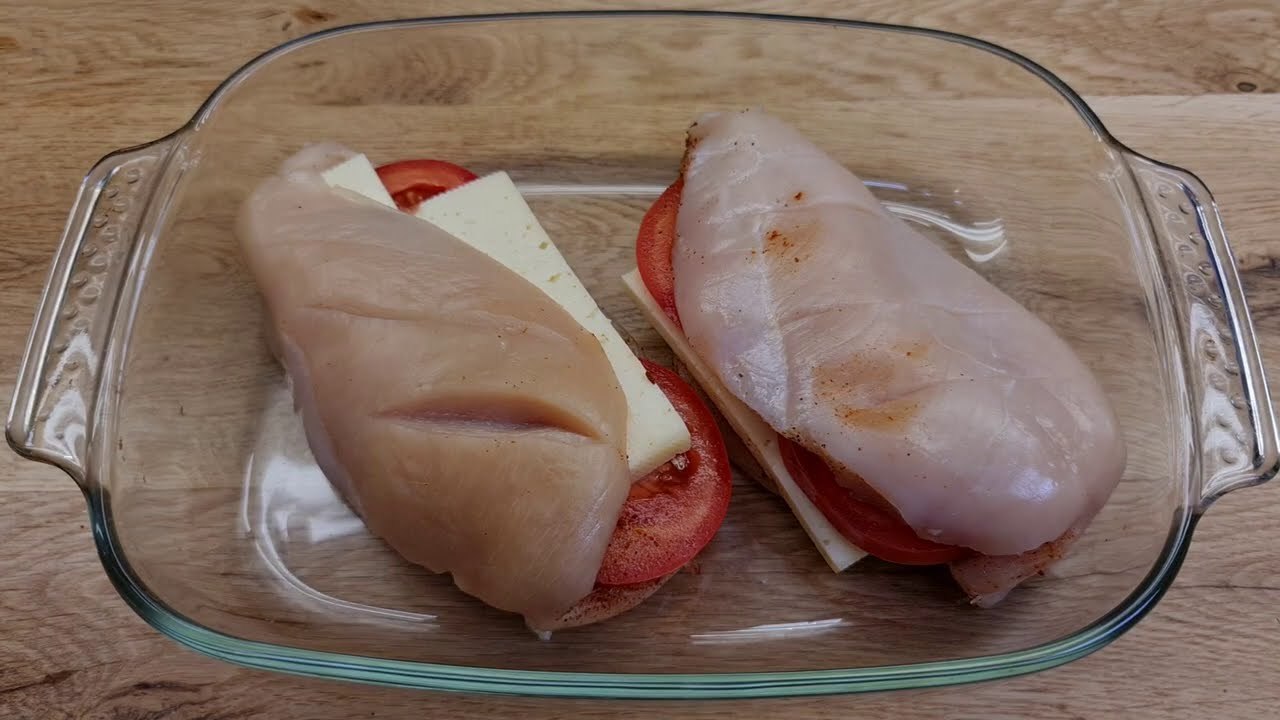 Leckeres und einfaches Hähnchenbrustrezept, das einfachste Rezept überhaupt!