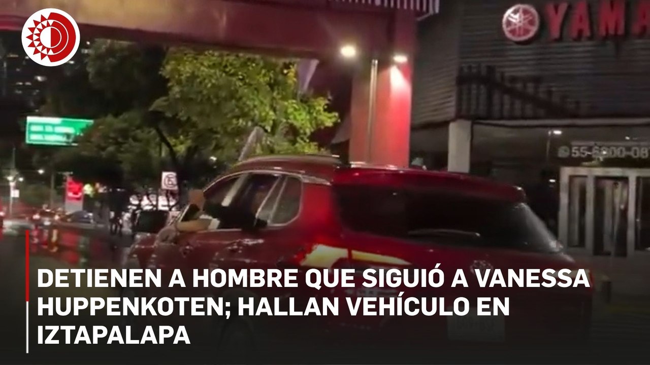 Detienen a hombre que siguió a Vanessa Huppenko...