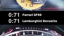 1,000hp Ferrari SF90 vs 1,015 Lamborghini Revuelto_ DIAL CAM DRAG RACE! 🔥