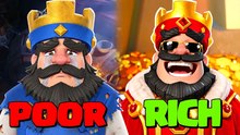 Rich vs. Broke Players in Clash Royale