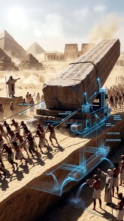 🏺 How Did Ancient Egyptians Move Giant Obelisks Without Cranes? | Ancient Engineering
