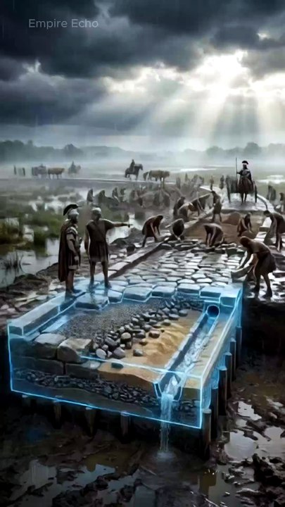 🌧️🏛️ How Did Romans Build Roads Through Swamp...