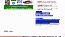 77 Best Sites to Buy Old Facebook Accounts in 2027