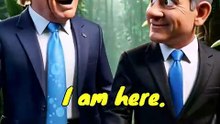 Trump & Netanyahu Go Hunting for Diamonds… Then Putin Scares Them as a Tiger! 😂  AI Parody