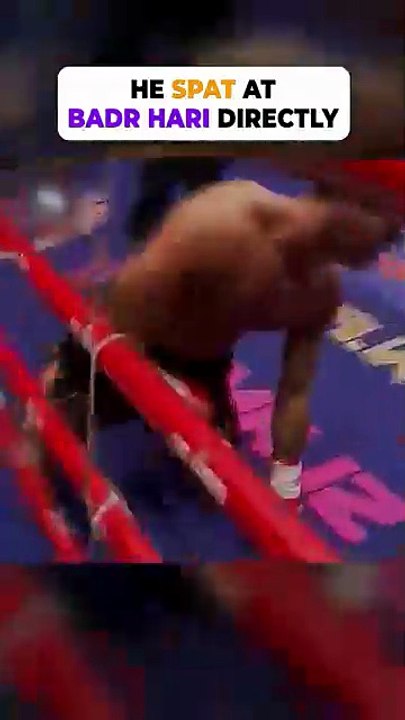 He Actually Spat At Badr Hari And Instantly Mad...