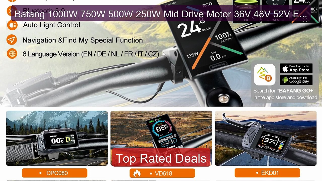 Bafang 1000W 750W 500W 250W Mid Drive Motor 36V 48V 52V Ele... -- Top Pick 2026 | Unbeatable Price!