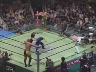 Marufuji & Kota Ibushi vs. KENTA & Taiji Ishimori part 1