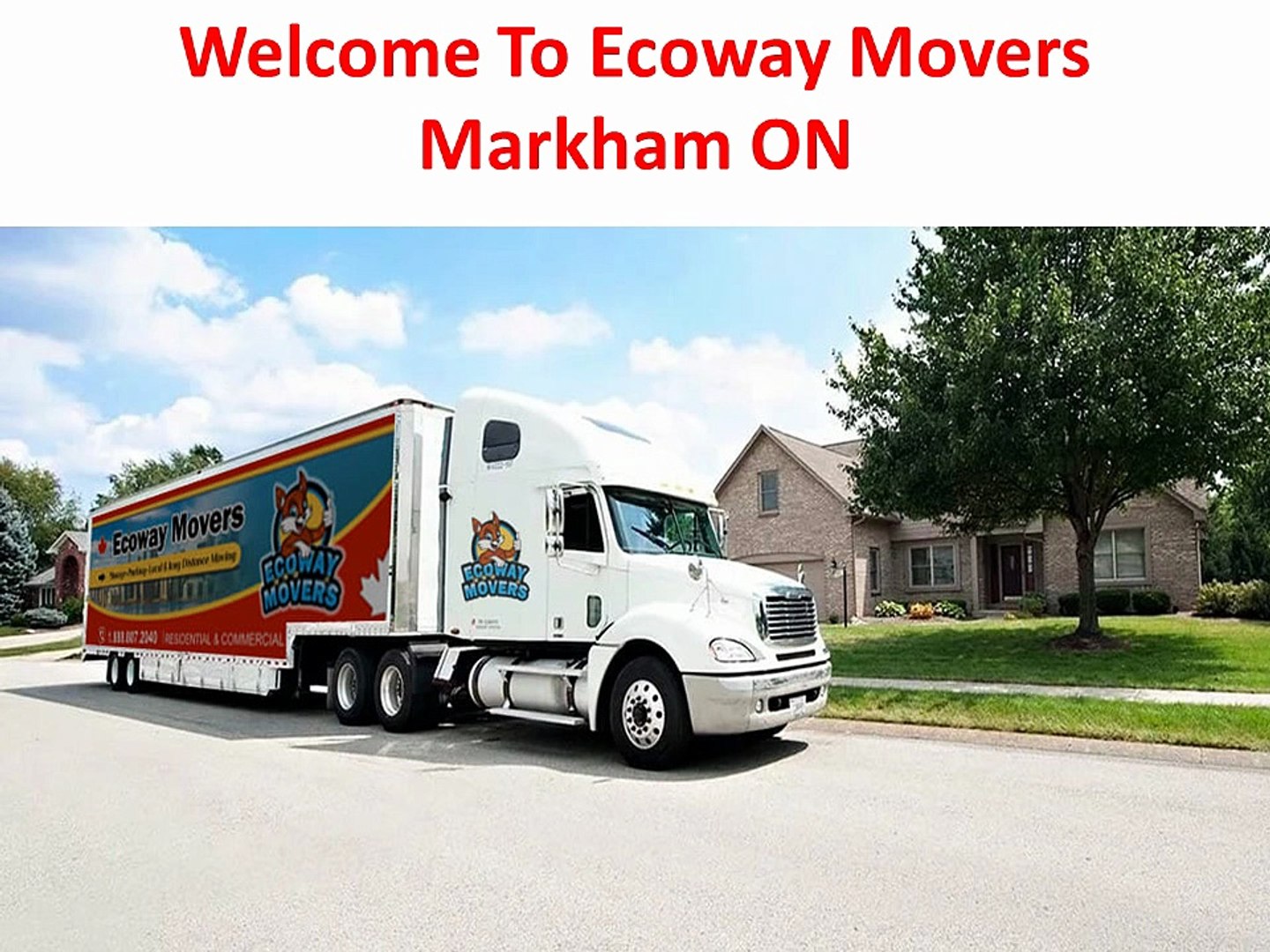 Ecoway Movers | Top-Rated Affordable Movers in Markham, ON