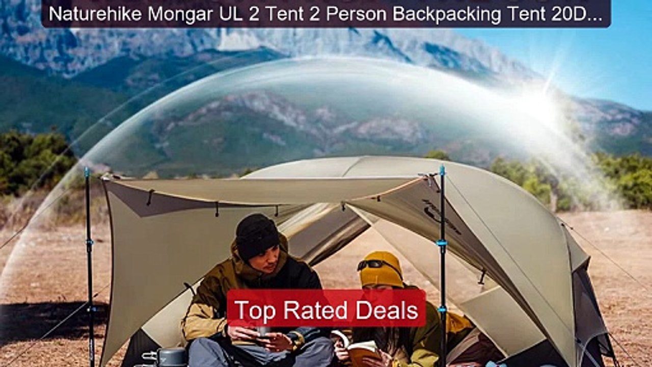Naturehike Mongar UL 2 Tent 2 Person Backpacking Tent 20D Ultraligh... -- Top Rated 2026 | Buy Now!