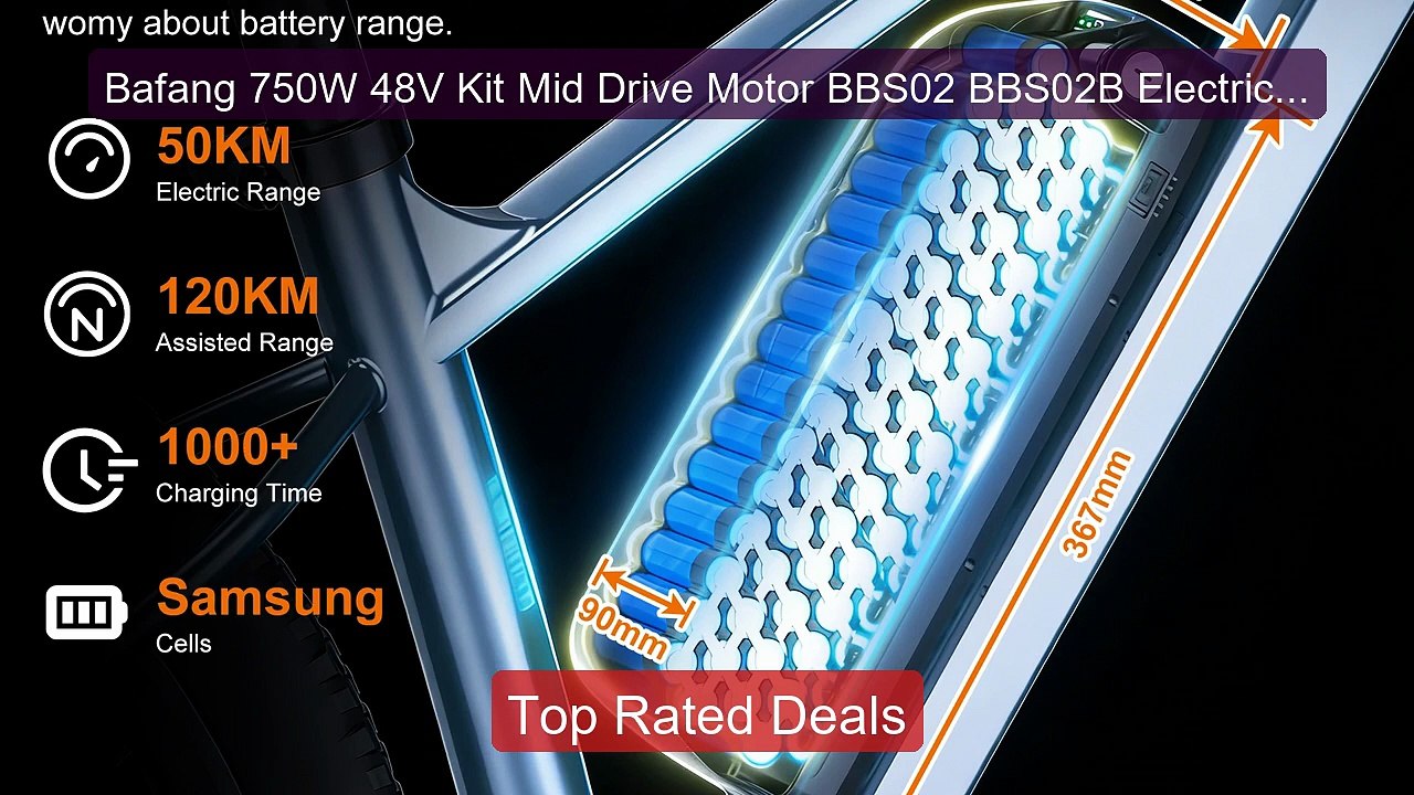 Bafang 750W 48V Kit Mid Drive Motor BBS02 BBS02B Electric Bic... -- Amazing Value 2026 | Must Have!
