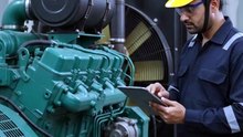 DG Set Inspection में सबसे पहले क्या Check होता है_ 🔍 #RECD