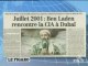 Ben Laden soigné à Dubaï JT France 2 - 11 septembre 2001