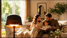 Hot selling halogen heating warming electric heater 1500w ontable table heater for home use