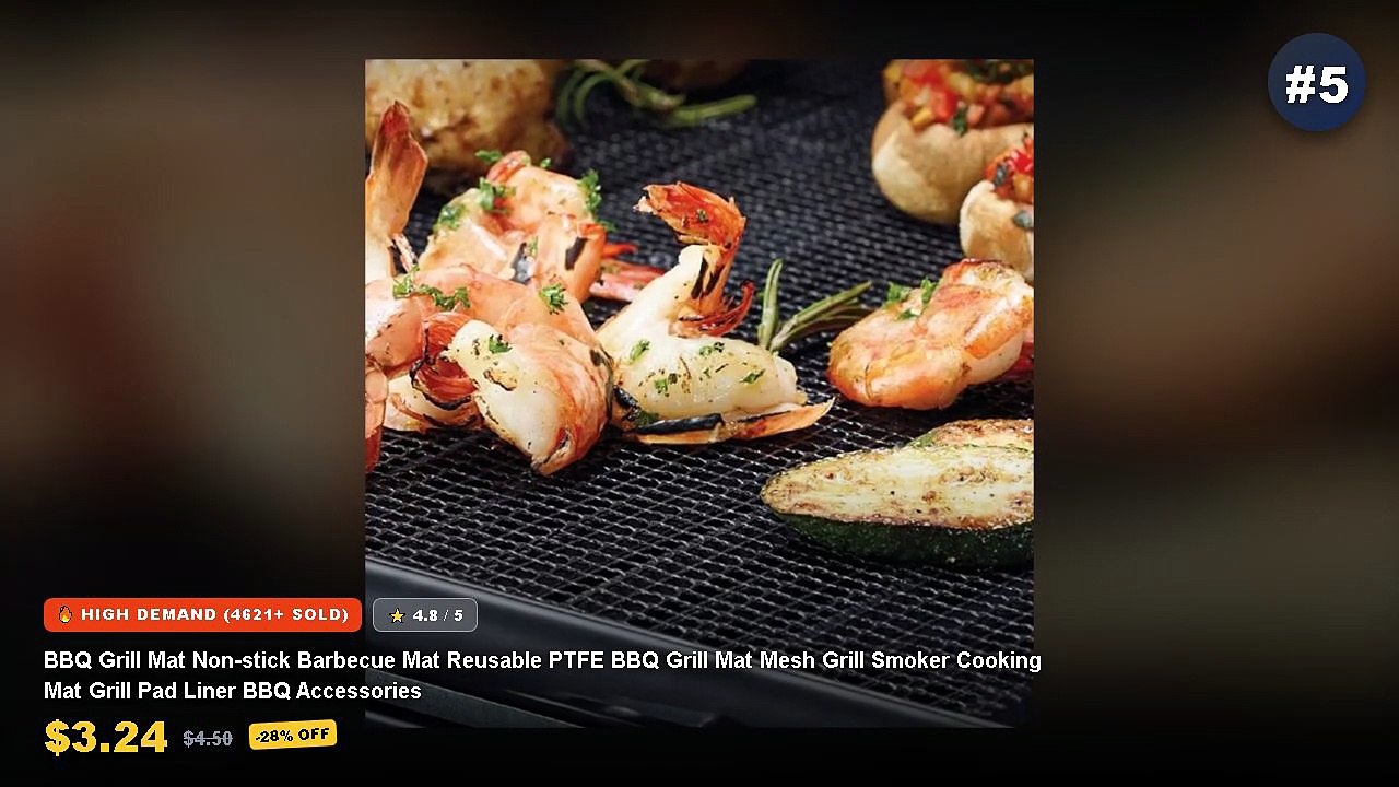 Why Everyone Is Buying Grill Mats Reusable Non...