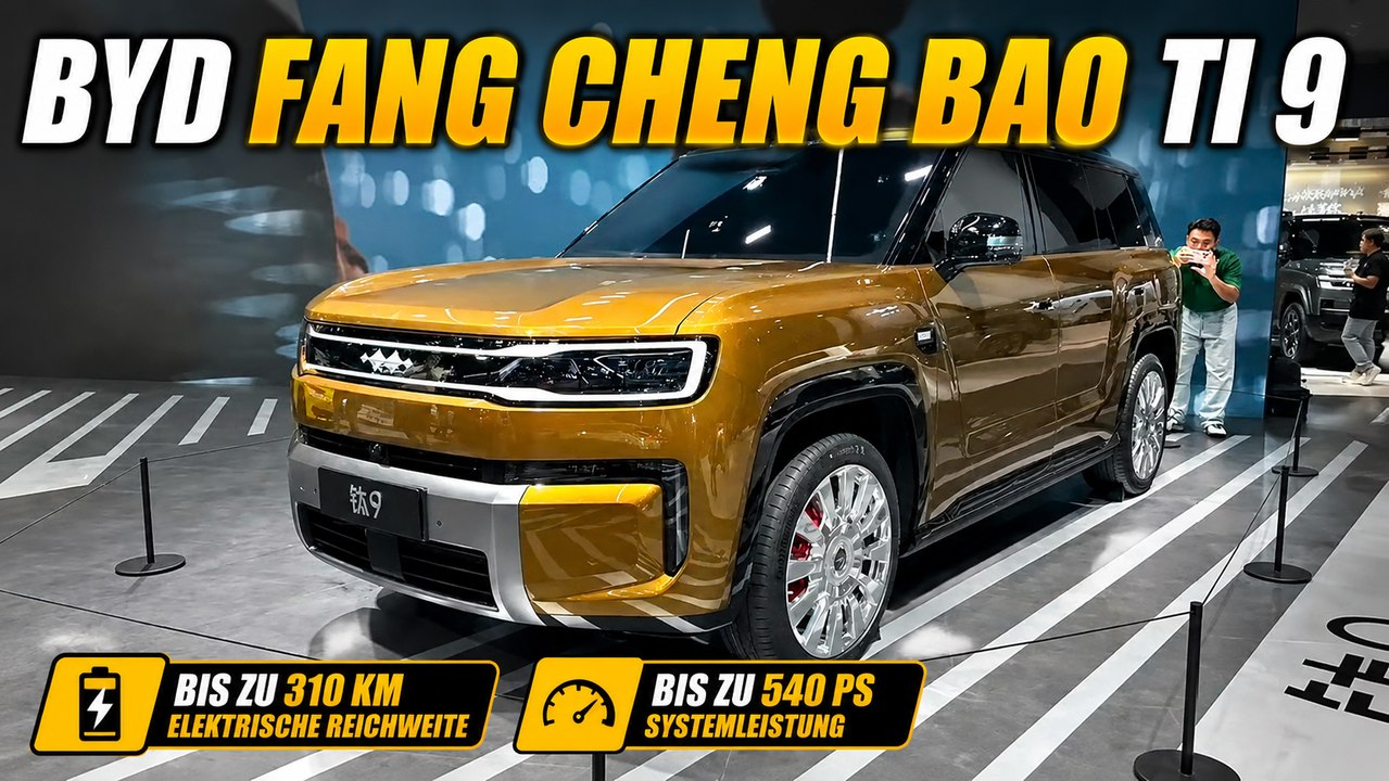 BYD Fang Cheng Bao Ti 9: BYDs neuer Luxus-SUV im Detail