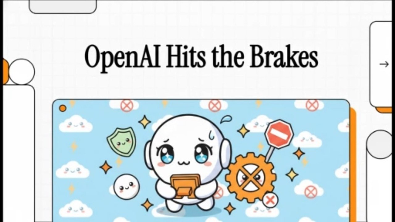 OpenAI Hits the Brakes