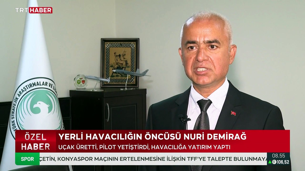 Yerli havacılığın öncüsü Nuri Demirağ
