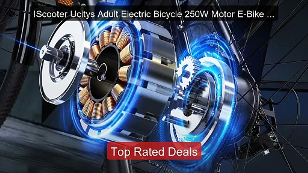 IScooter Ucitys Adult Electric Bicycle 250W Motor E-Bike with... -- Amazing Value 2026 | Must Have!