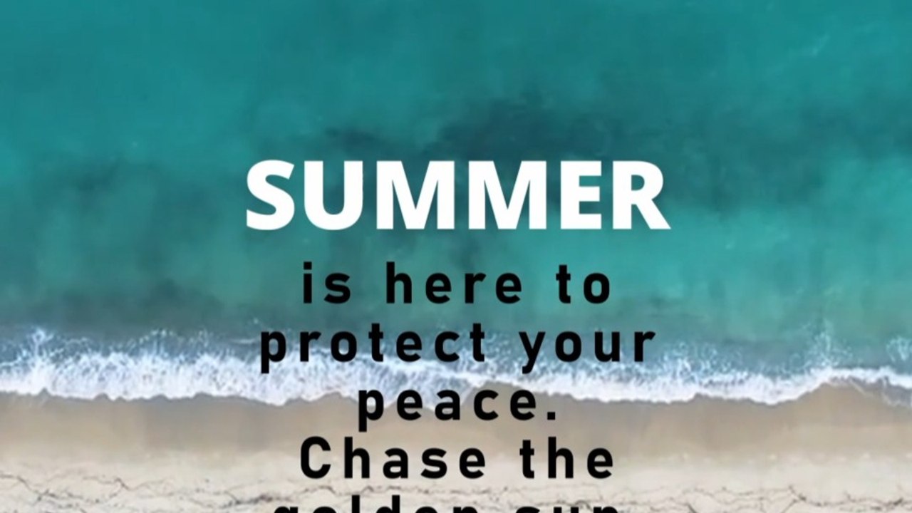 The sun is shining bright, and so are you. ☀️🌊