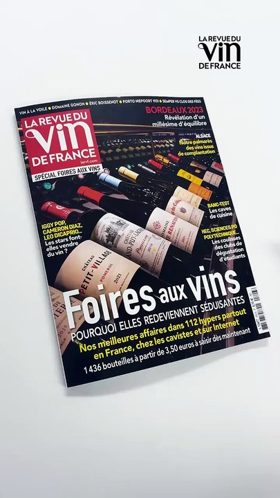 Le numéro spécial Foires aux vins de La RVF est en kiosque !