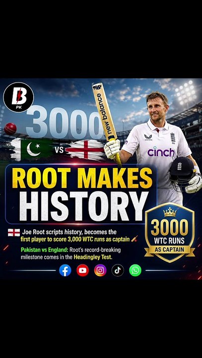 Joe Root scripts history, becomes first player to achieve this feat