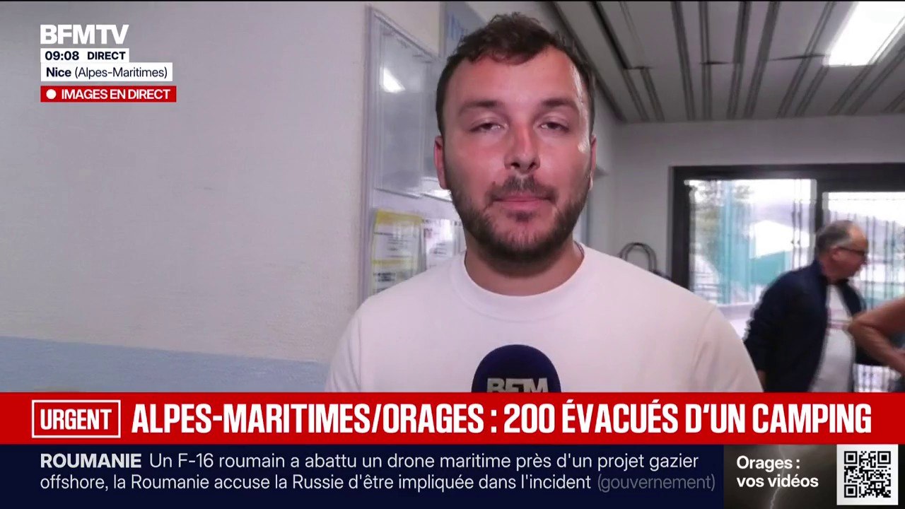 Orages dans les Alpes-Maritimes: 200 évacués da...