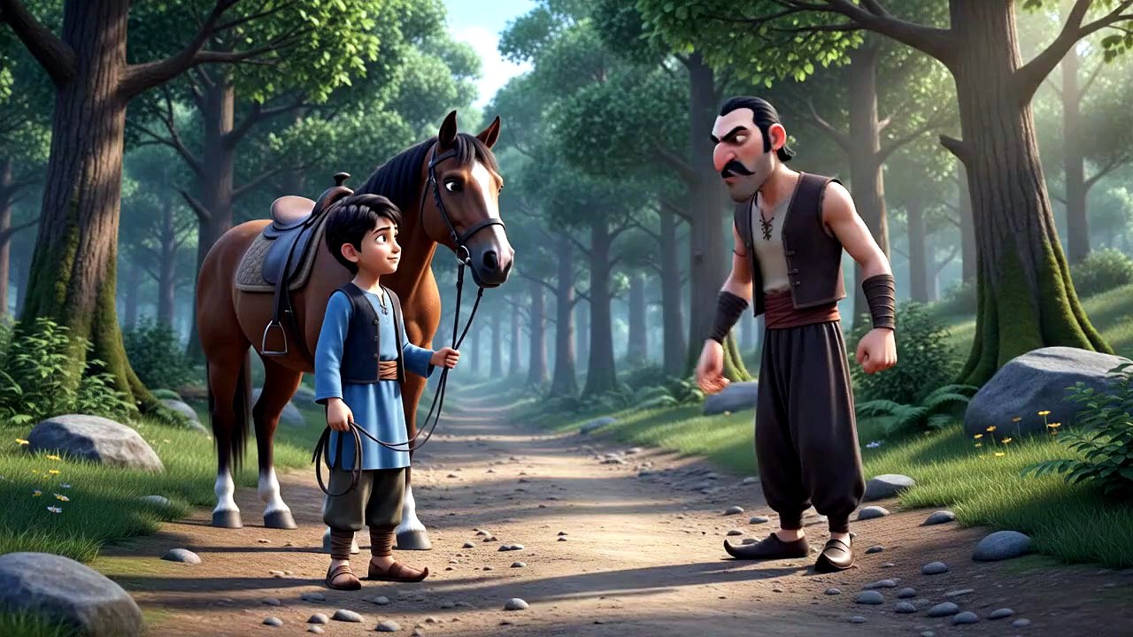 Characters discover secret forest part 3