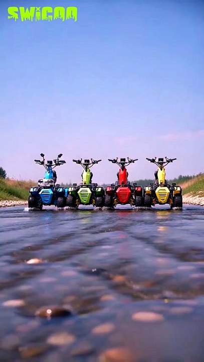Electric 12KW Scooter Land Surfing Vehicle