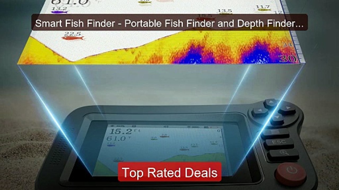 Smart Fish Finder - Portable Fish Finder and De...