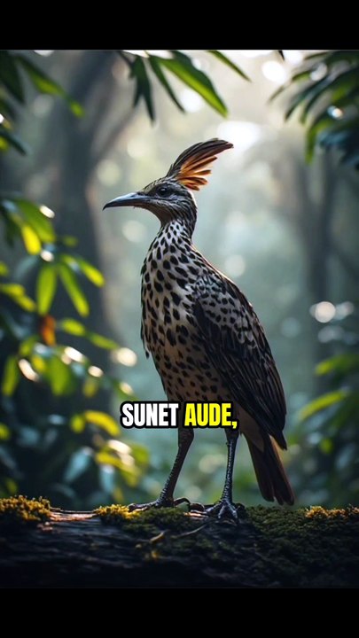 Pasărea care imită PERFECT orice sunet — inclusiv un aparat foto