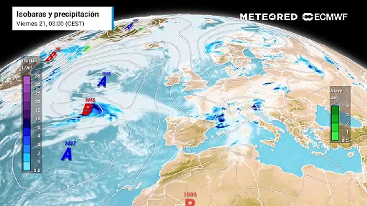 Se aproxima una borrasca muy peculiar a España