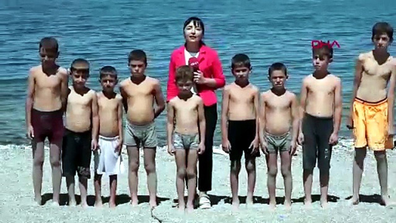 Burada yaşayan çocukların saçı kışın siyah, yazın sarı!