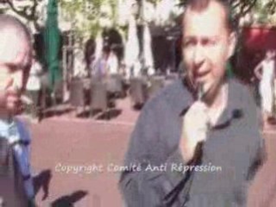 14 juillet : Les Gendarmes chargent les militants du CAR