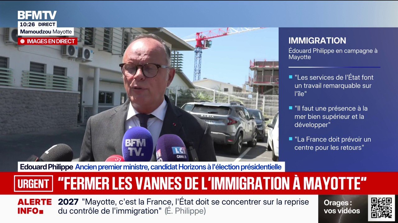 Mayotte: "Nous devons tenir un discours extrême...