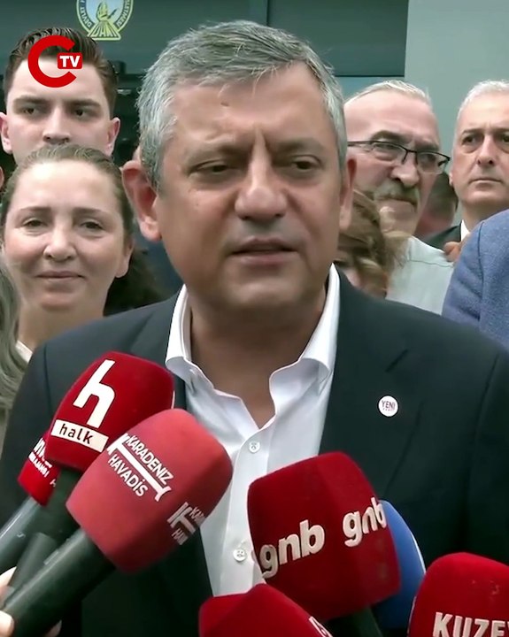 YENİ Parti Genel Başkanı Özgür Özel, Trabzon'da karşılanıyor