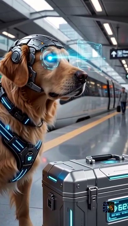 The Cyber-Dog That Saved the High-Speed Maglev Train | Sci-Fi Short