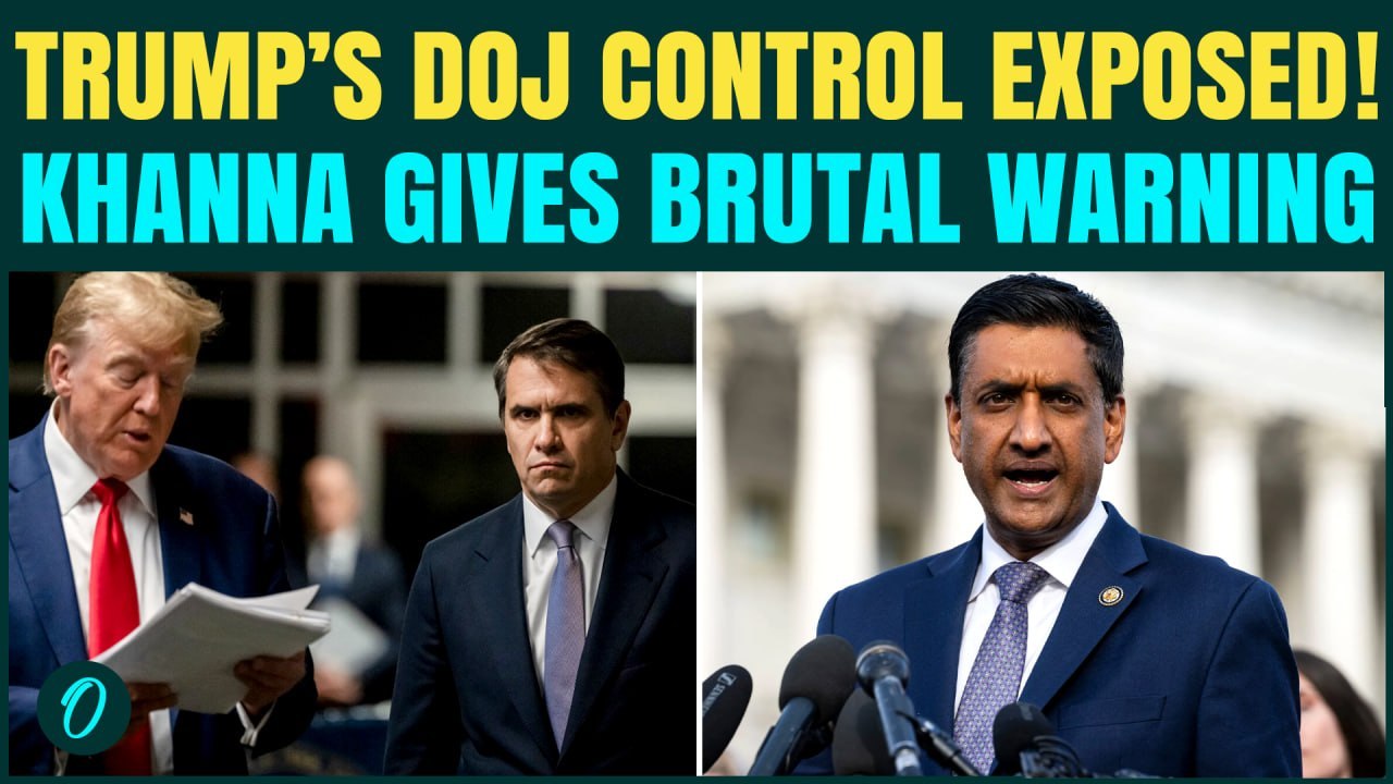 “DOJ Controlled By Trump”: RO  Khanna BLASTS Blanche Over Independence, Issues Watergate Warning