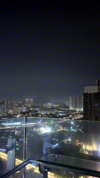 CHASSEUR d'éclair depuis un rooftop à KL