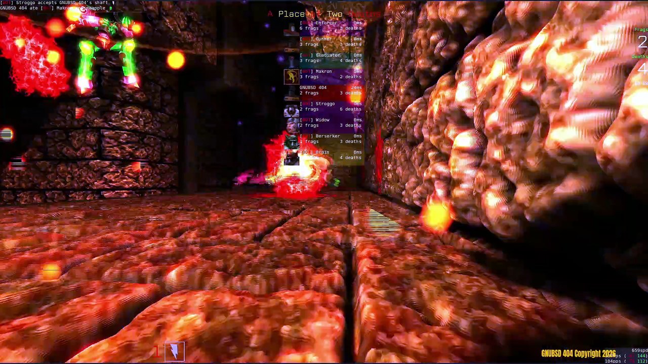 GNUBSD404 Long N239 Quetoo Quake 1 celebreating...