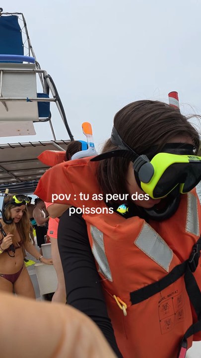 J’ai peur des poissons…
