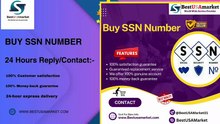 12 Top sites to buy ssn number in USA Online