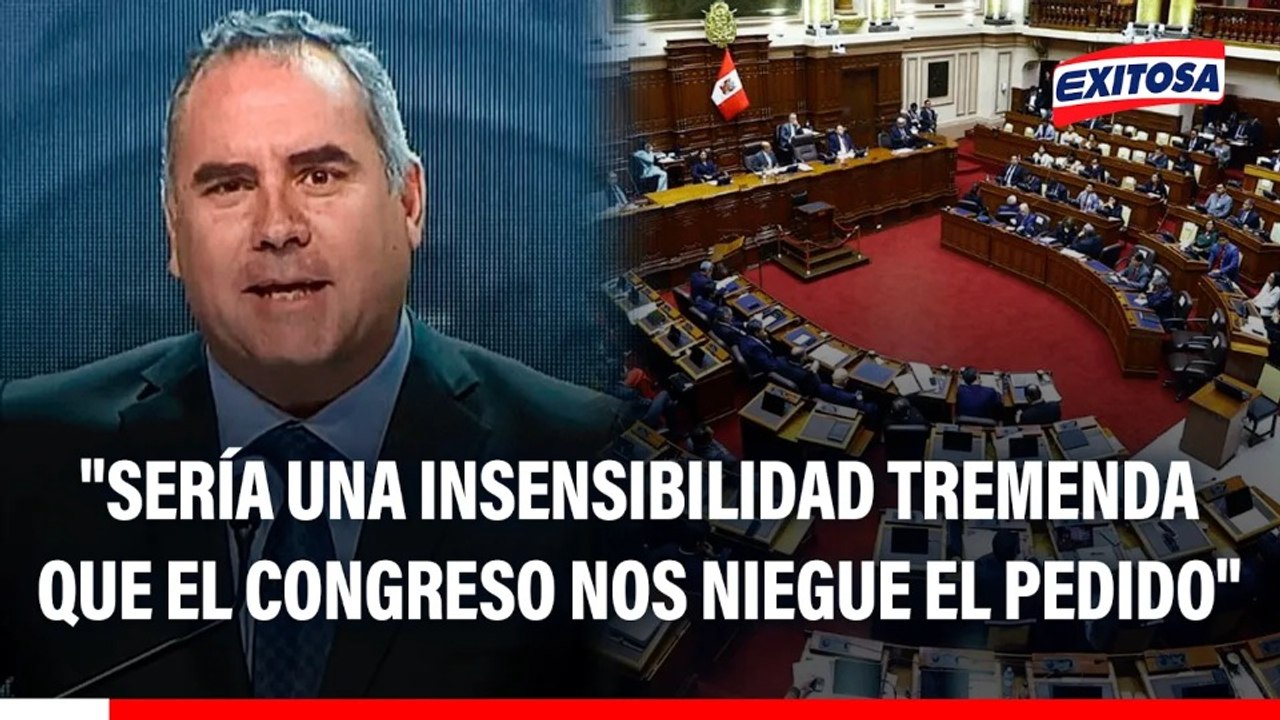 Presentación de Facultades Legislativas: "Sería una insensibilidad tremenda que nieguen el pedido"